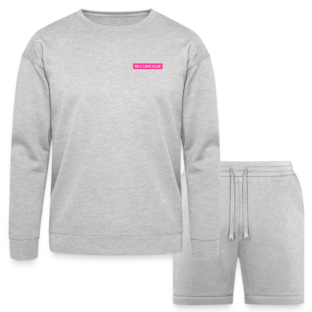 "Self Love Club" – Maximum chill, max happiness. - heather gray