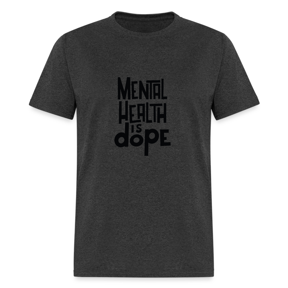 A "DOPE" Tee - heather black