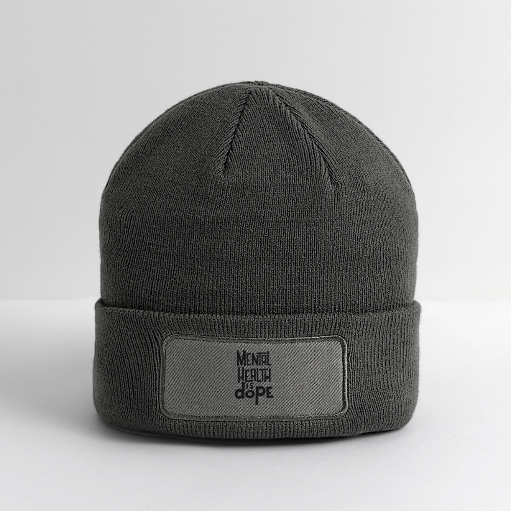 "Dope" thinking beanie - charcoal grey
