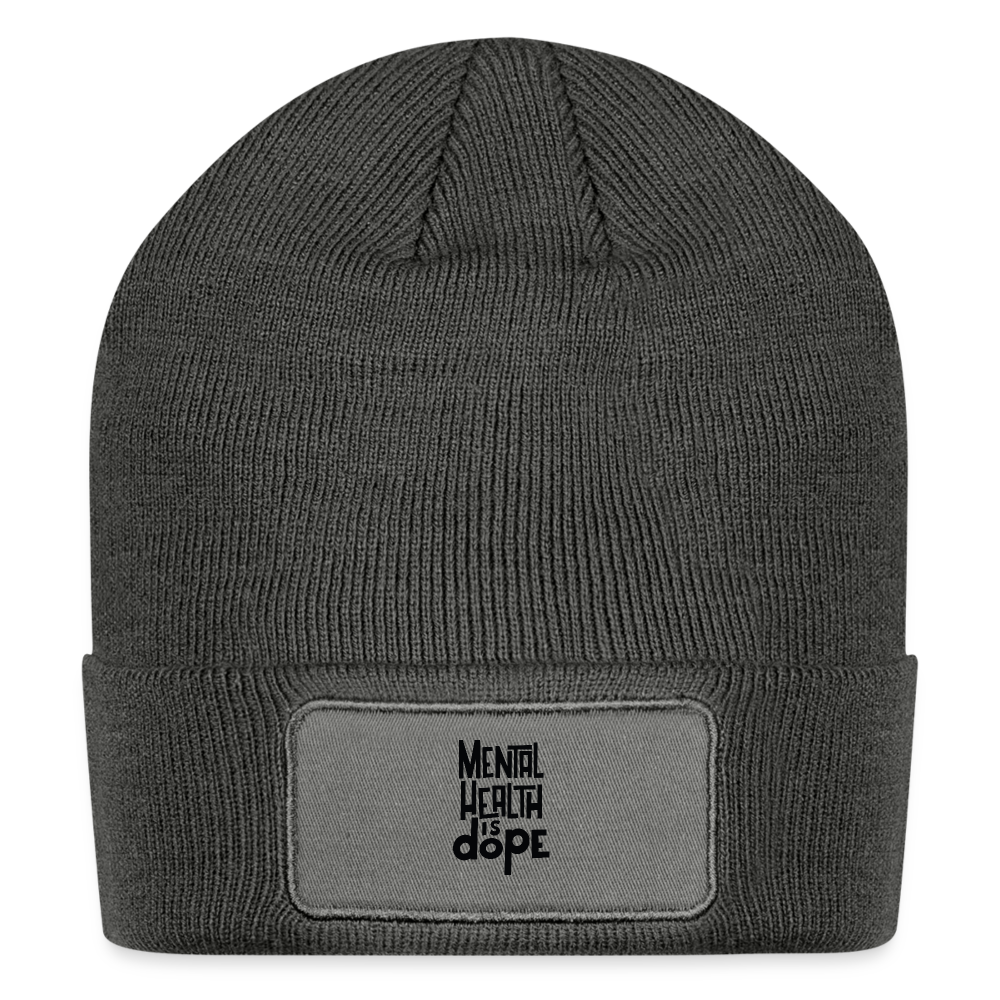 "Dope" thinking beanie - charcoal grey