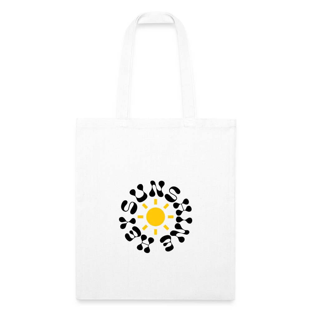 Sunshine bag to Collect your thoughts - white