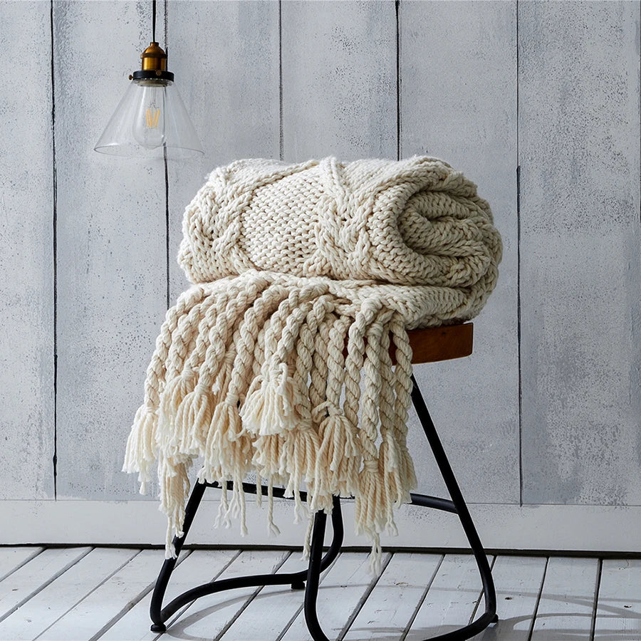 ποΈ The Serenity Knit Blanket