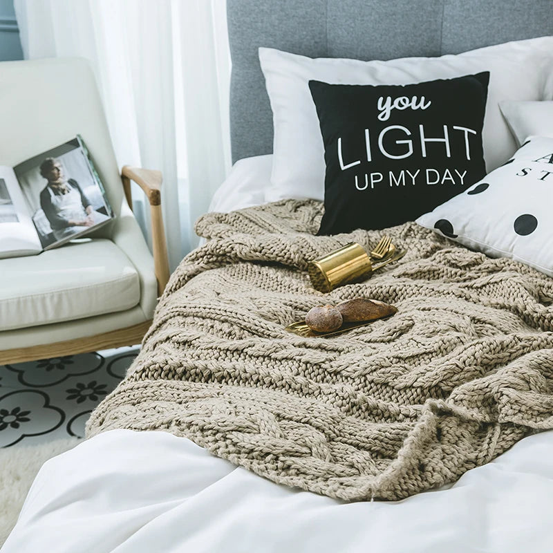 ποΈ The Serenity Knit Blanket