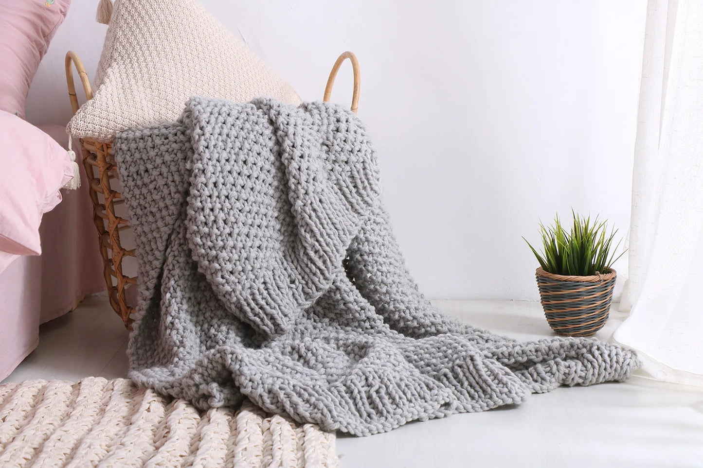 ποΈ The Serenity Knit Blanket