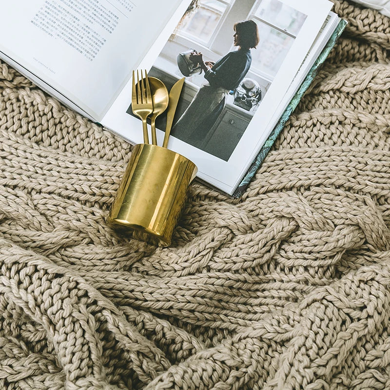 ποΈ The Serenity Knit Blanket