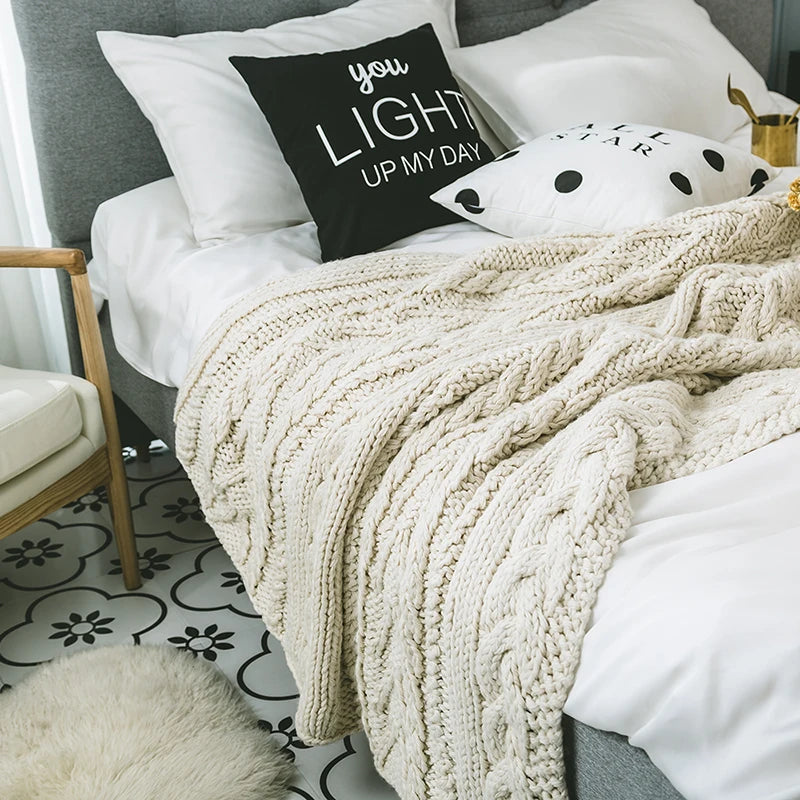 ποΈ The Serenity Knit Blanket