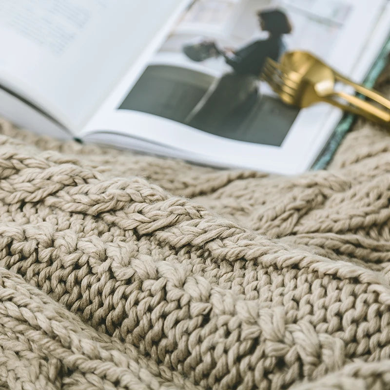 ποΈ The Serenity Knit Blanket
