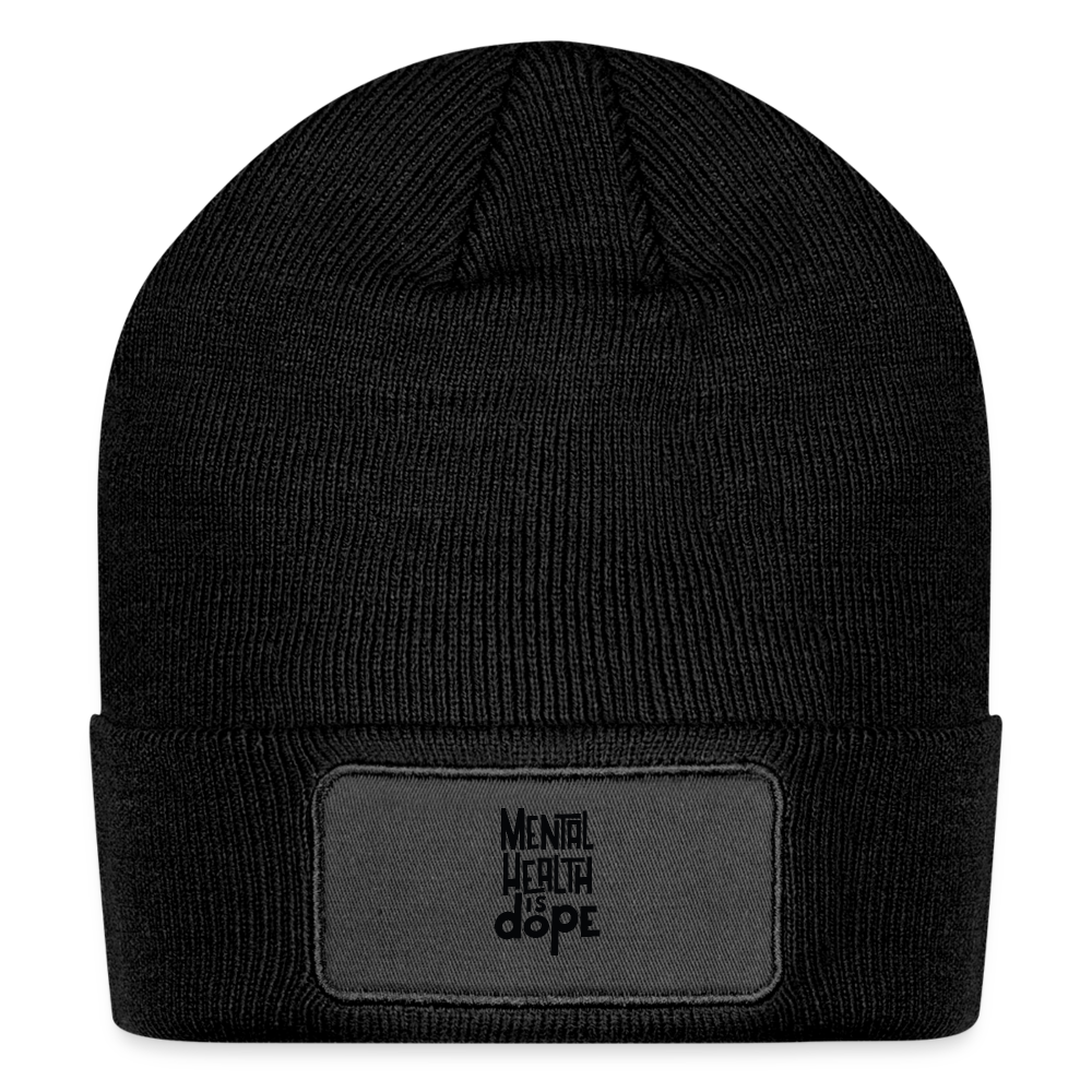 "Dope" thinking beanie - black