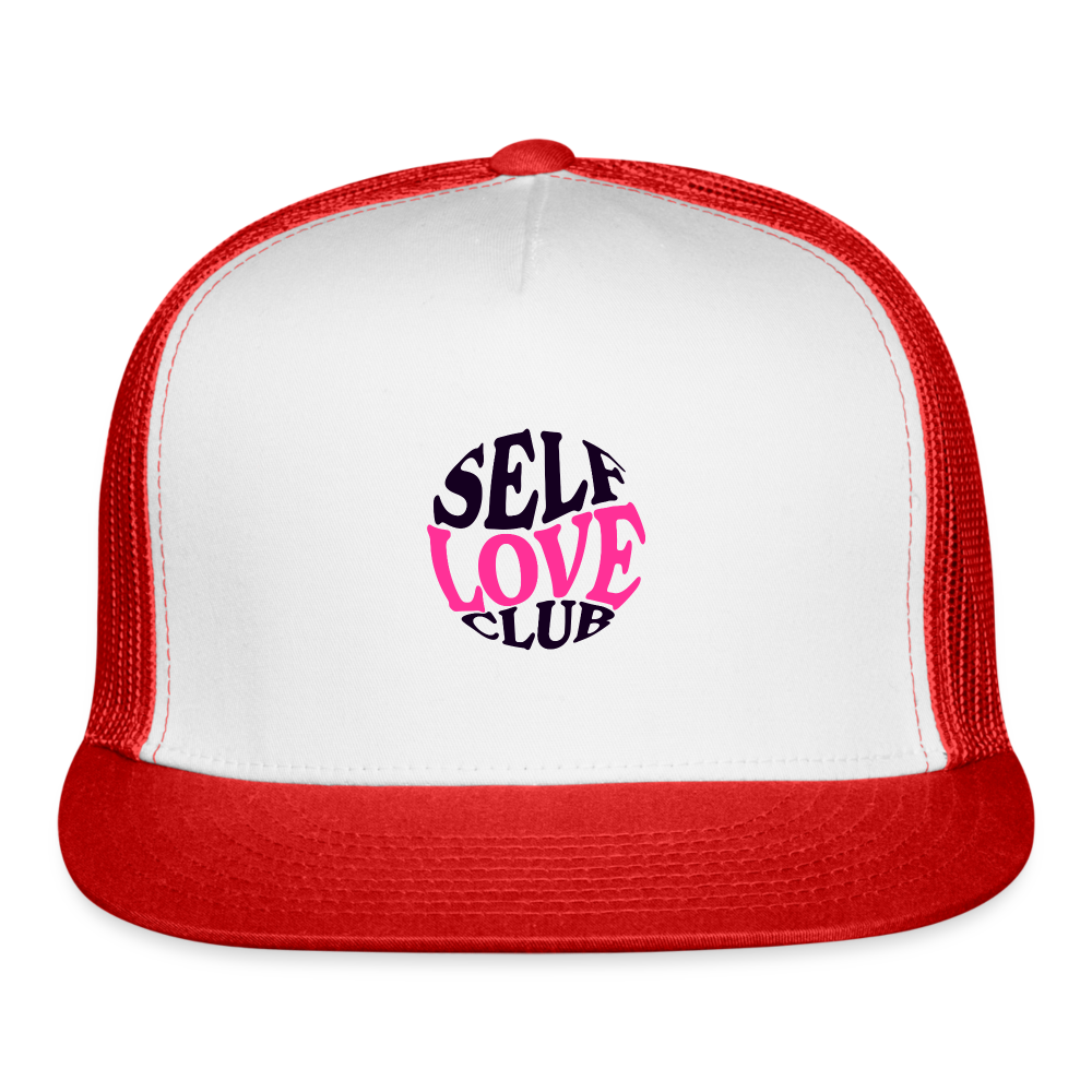 Self-Love on top - white/red
