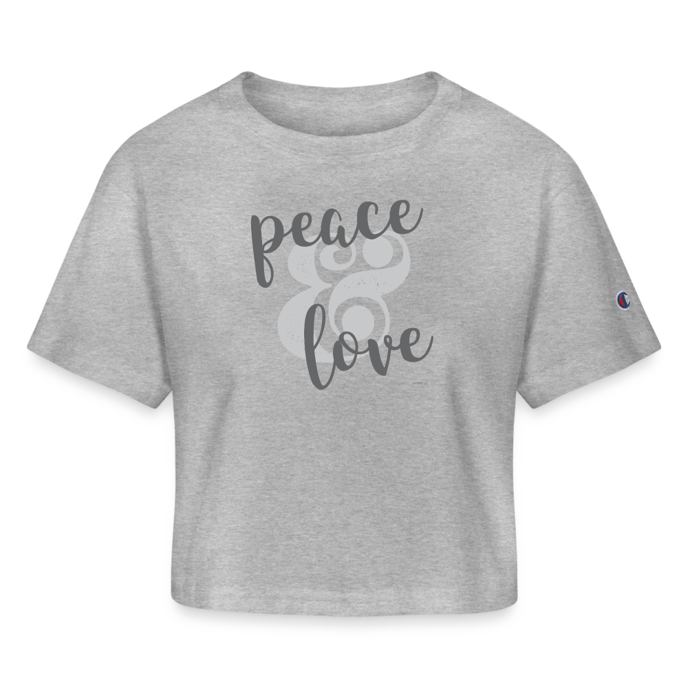 It's all "peace and love" baby! - heather gray