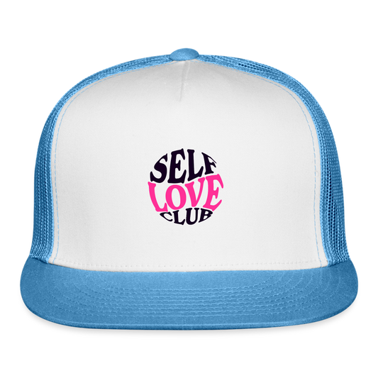 Self-Love on top - white/blue