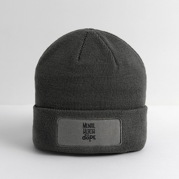 "Dope" thinking beanie - charcoal grey