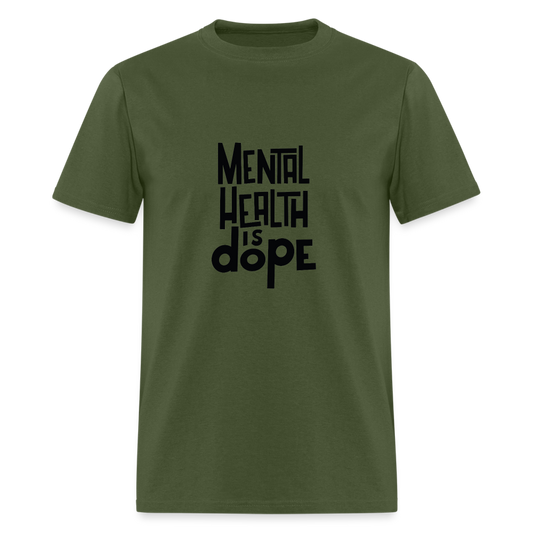 A "DOPE" Tee - military green