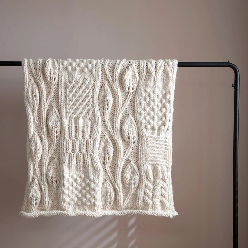 🛏️ The Serenity Knit Blanket