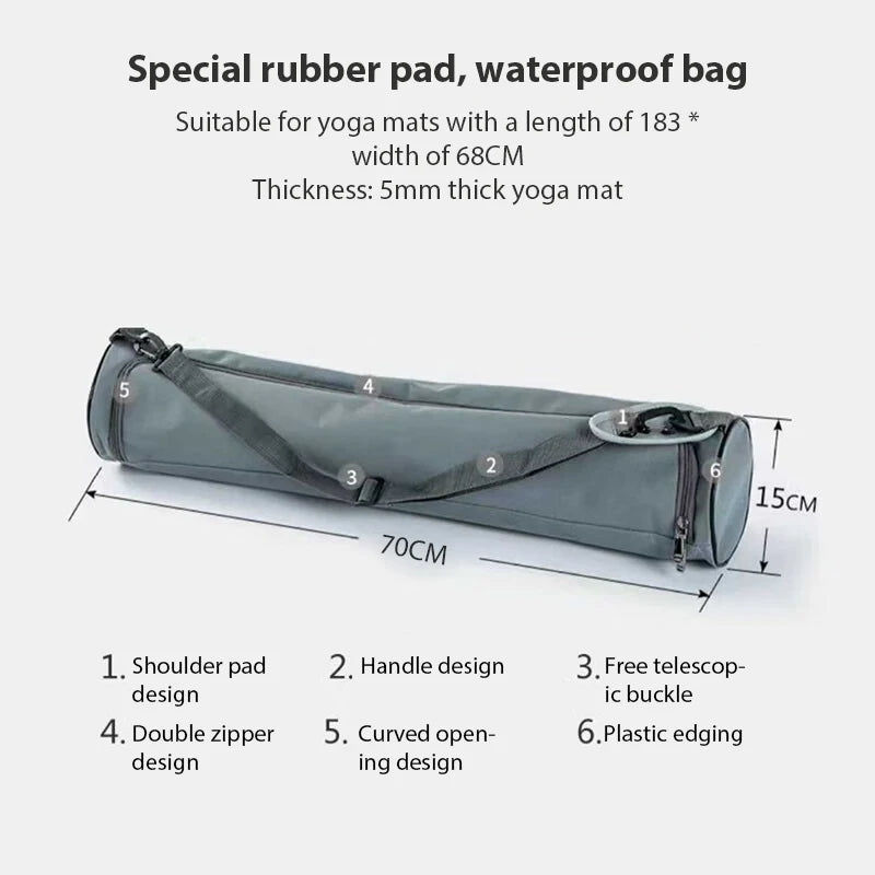 🎒 Bold Moves Yoga Mat Bag 💪🏾✨